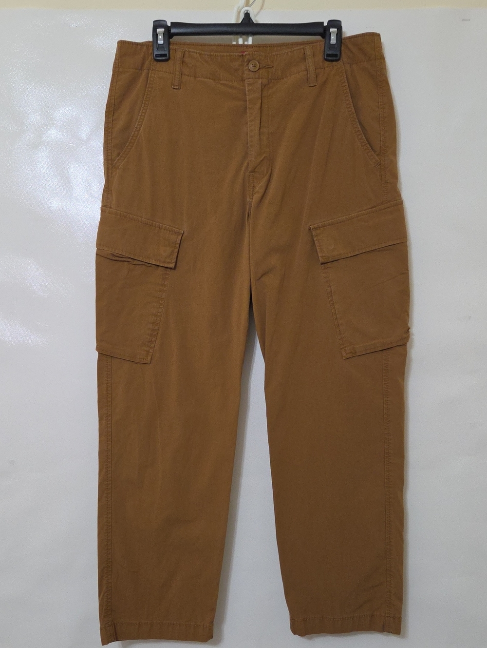 Levi's XX Cargo Taper Men's Brown Cargo Pants Stretch Chino- Size 34 x 30